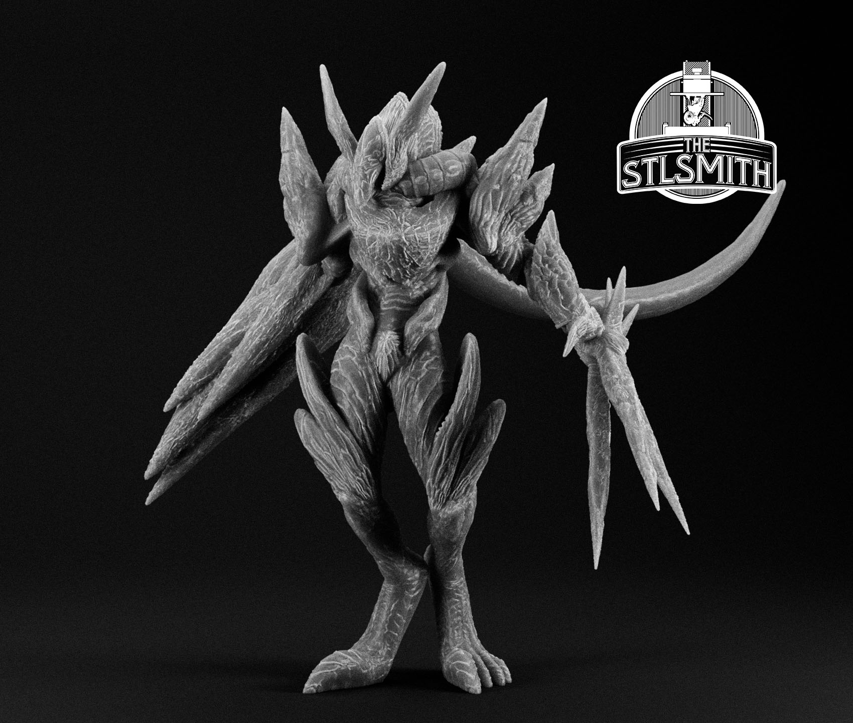 frost demon render bw frost demon render bw